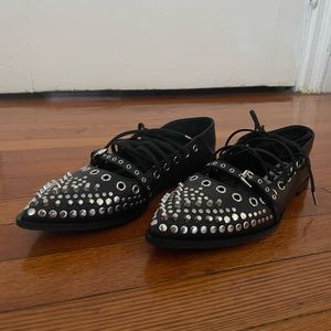 Alexander McQueen Tie-Up Flats